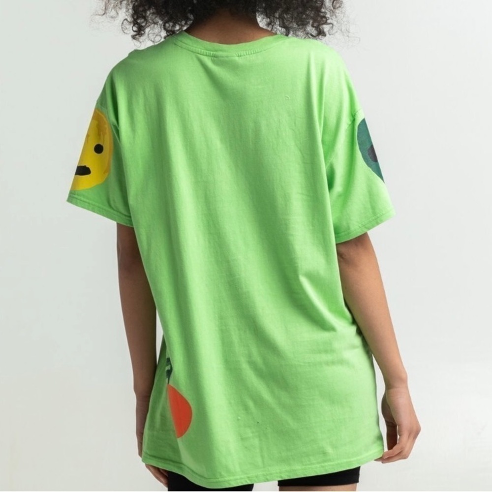 New Coney Island Picnic Doodle Oversized Tee L - Picture 2 of 9